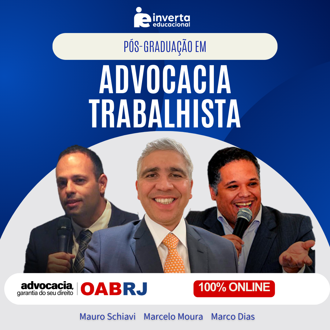 PÓS-GRADUAÇÃO EM ADVOCACIA TRABALHISTA- 18 MESES