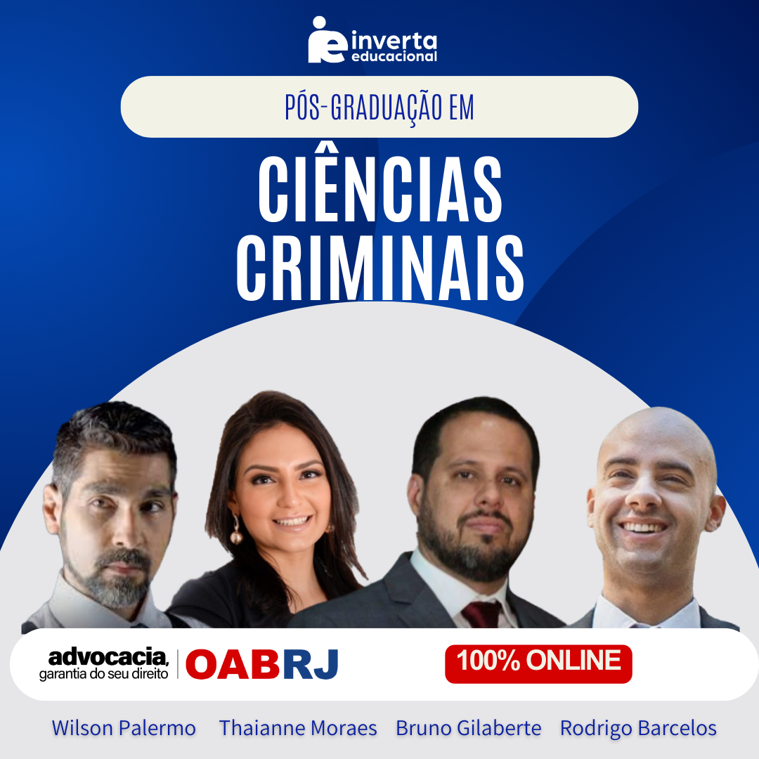 PÓS-GRADUAÇÃO EM CIÊNCIAS CRIMINAIS COM ÊNFASE EM SEGURANÇA PÚBLICA-12meses