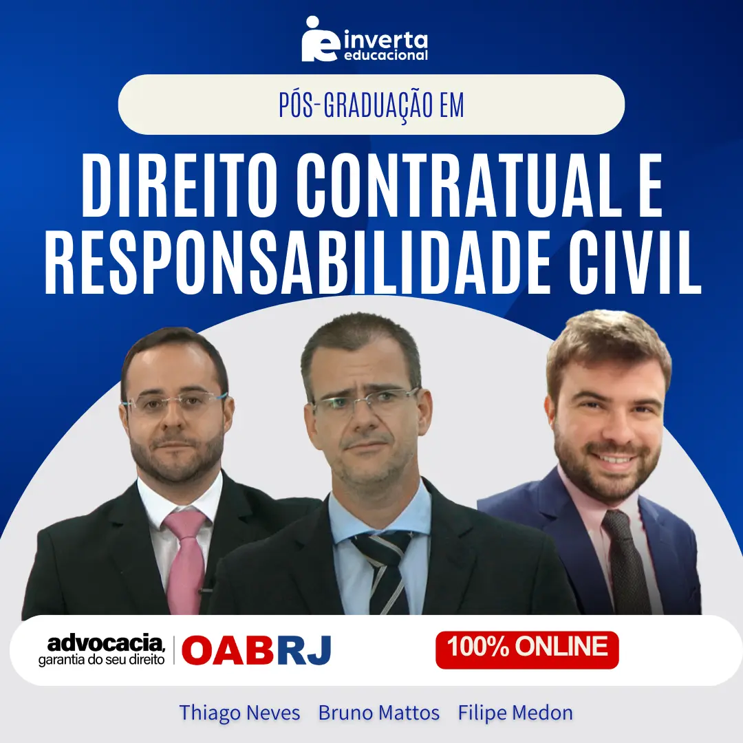PÓS-GRADUAÇÃO EM DIREITO CONTRATUAL E RESPONSABILIDADE CIVIL-12meses
