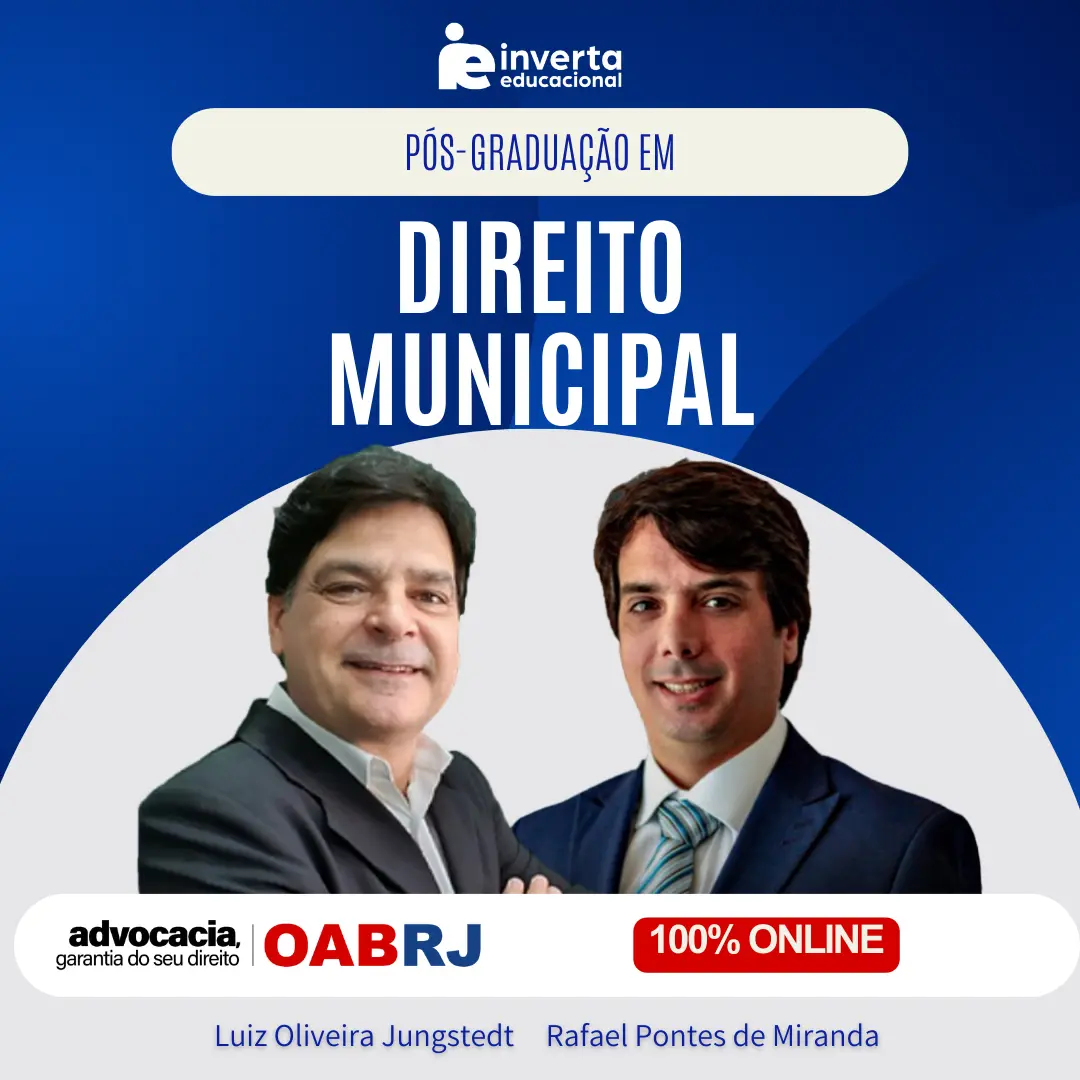 PÓS-GRADUAÇÃO EM DIREITO MUNICIPAL-12 meses