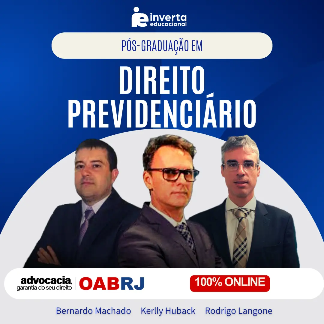 PÓS-GRADUAÇÃO EM DIREITO PREVIDENCIÁRIO-12 meses