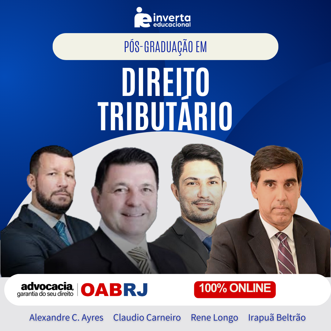 PÓS-GRADUAÇÃO EM DIREITO TRIBUTÁRIO-12meses