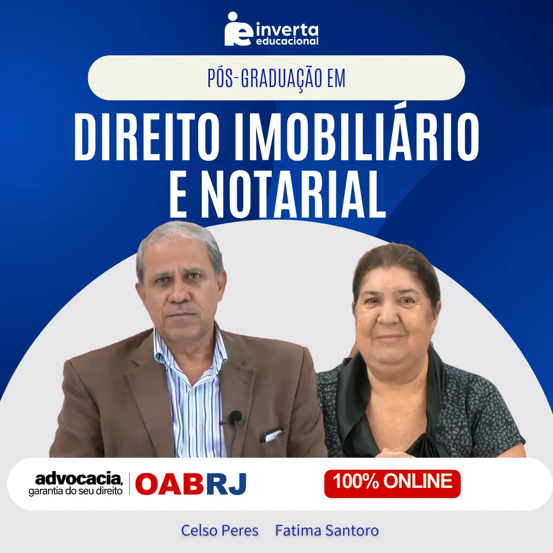 PÓS-GRADUAÇÃO EM IMOBILIÁRIO E NOTARIAL 12 meses